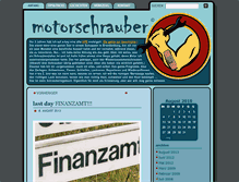 Tablet Screenshot of motorschrauber.com